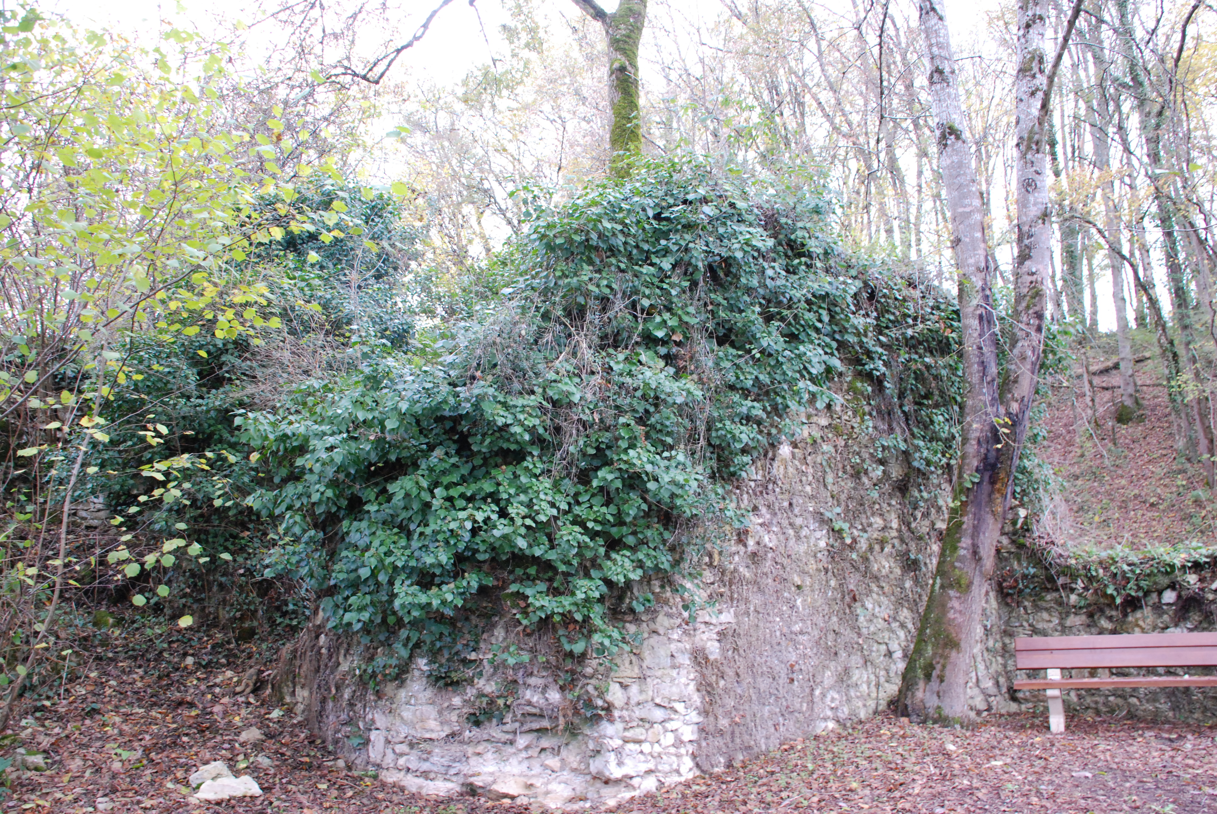 vestiges de l’oratoire du jardin