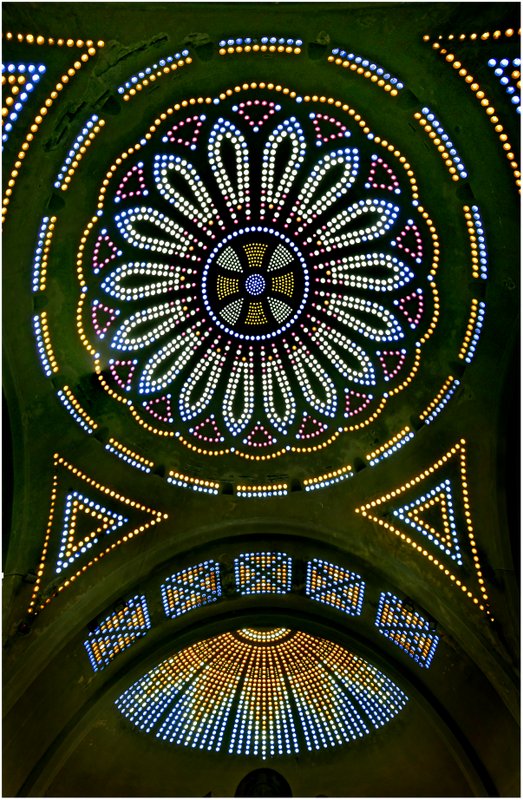 La coupole en pavés de verre