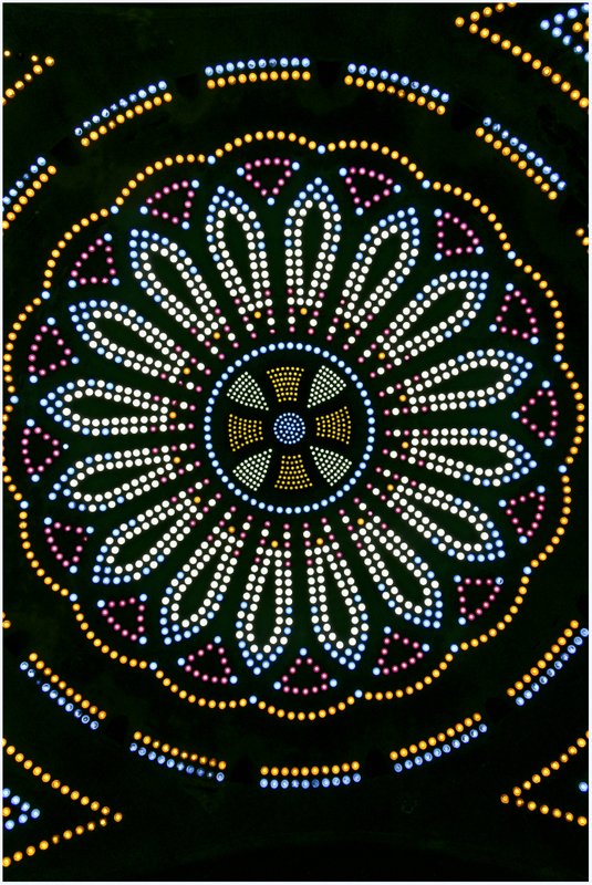 La coupole en pavés de verre