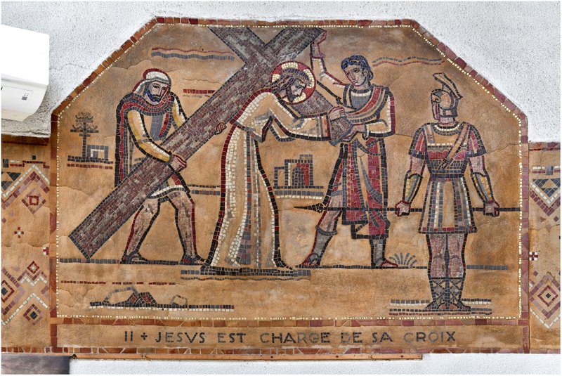 Chemin de croix de Jean Gaudin, 1947