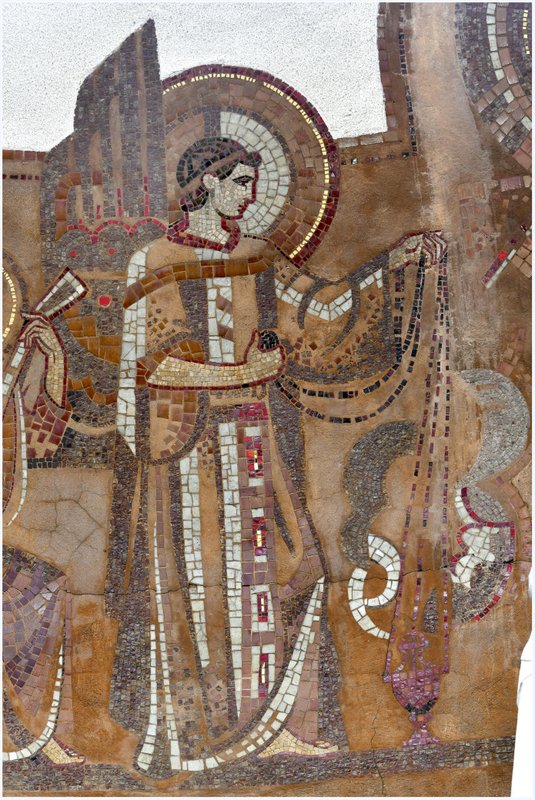 Décor en mosaïque du choeur