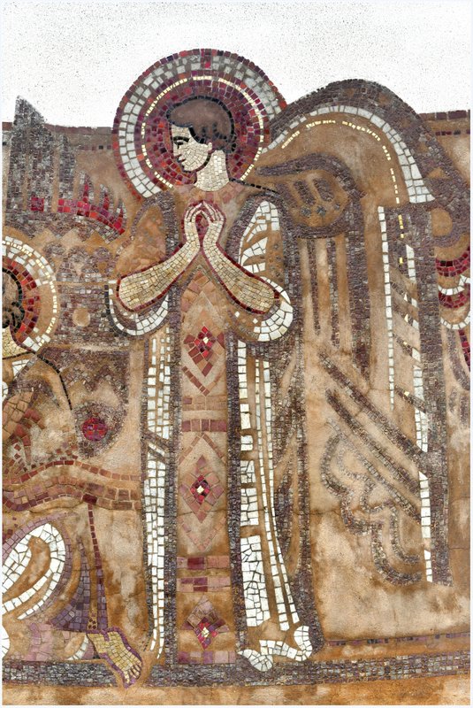 Décor en mosaïque du choeur