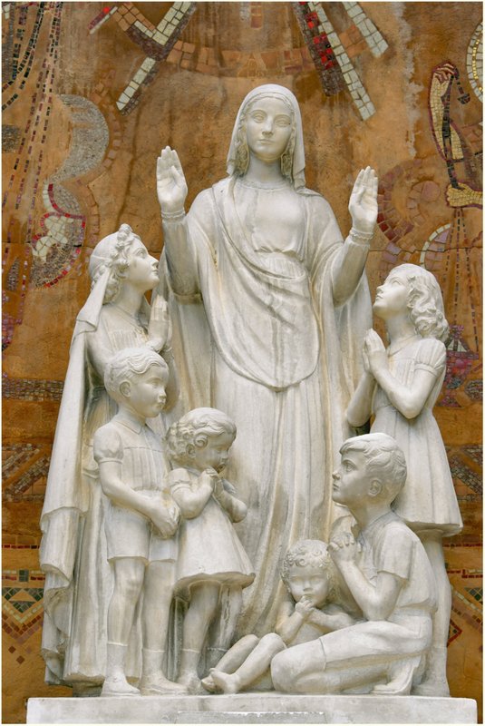 Décor en mosaïque du choeur