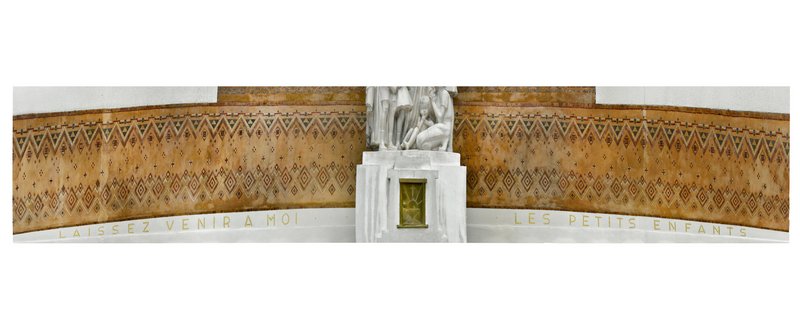 Décor en mosaïque du choeur