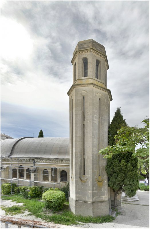 Clocher et côté sud