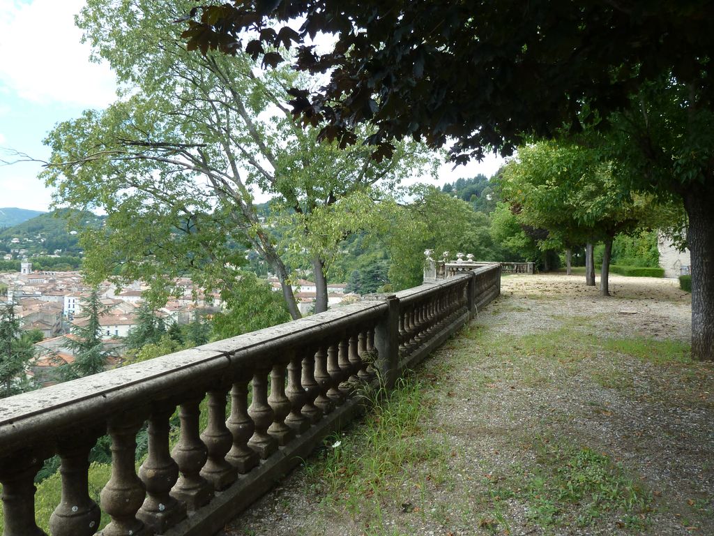 Terrasse belvédère sud.