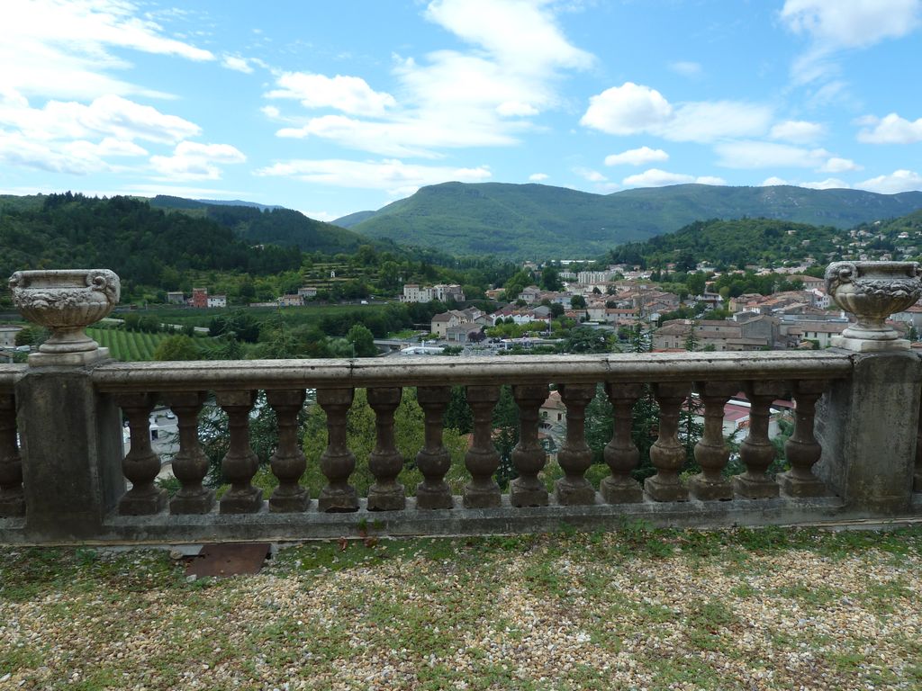 Terrasse belvédère sud.