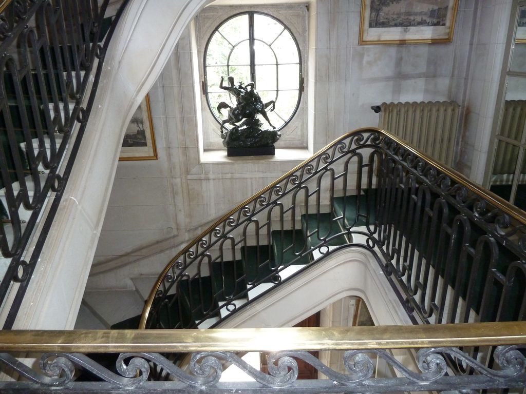 Intérieur. Cage d’escalier.