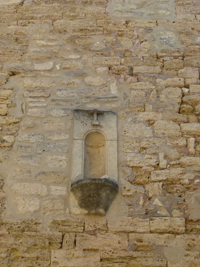 Détail niche (façade nord-ouest)