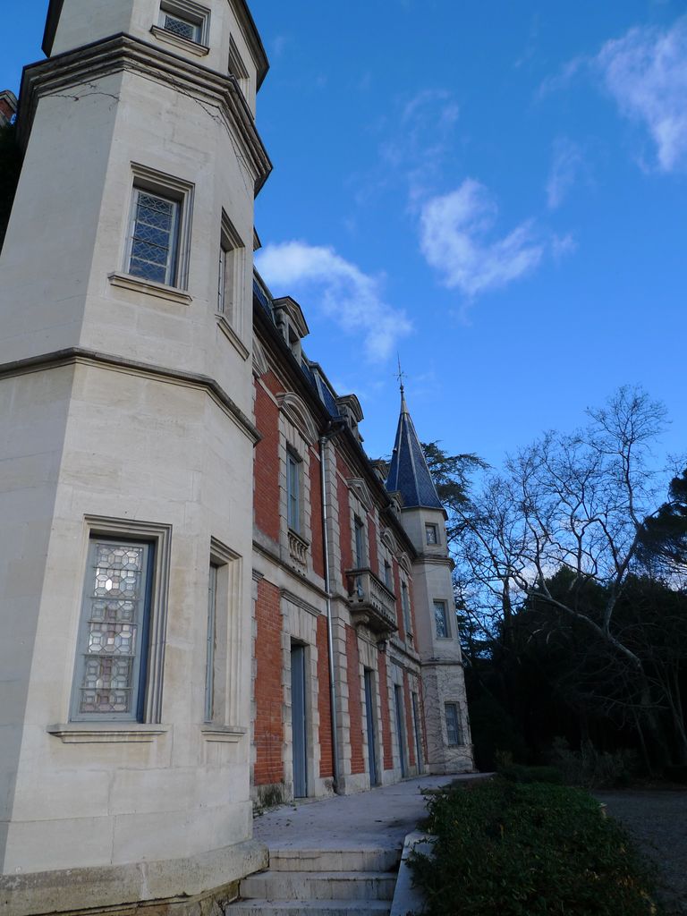 Façade sud du château