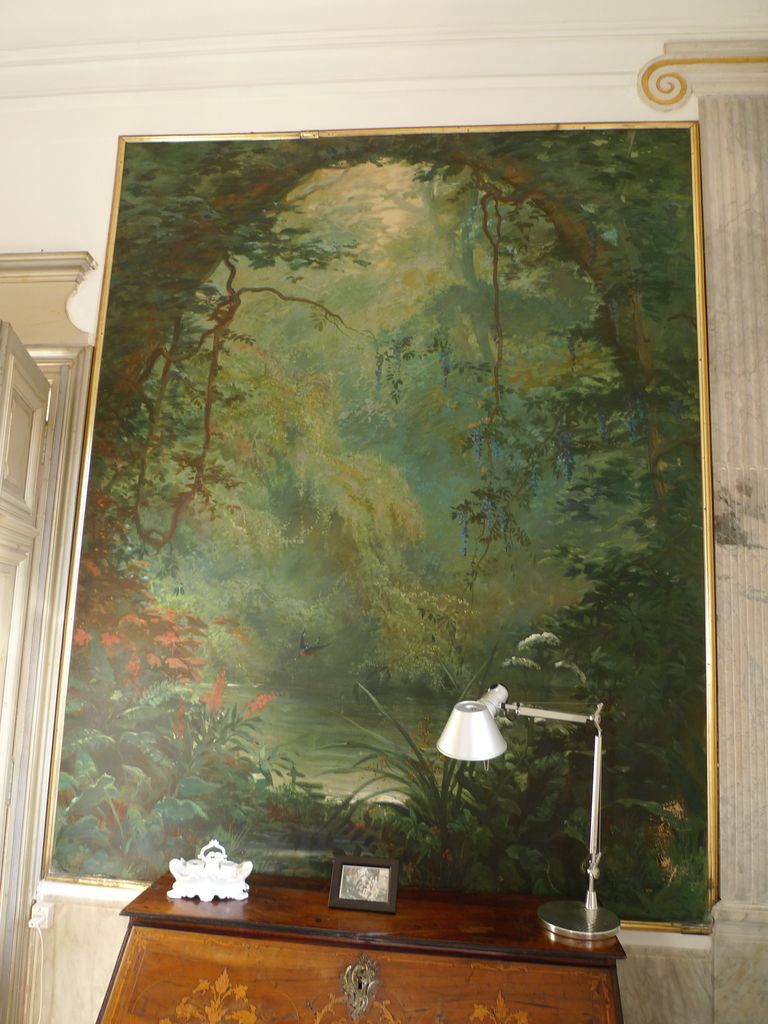 Détail tableau Raphaël Ponson (salon ouest)