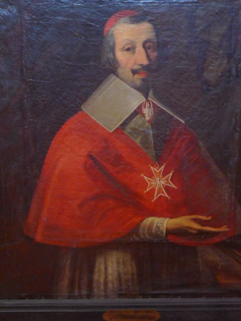 Détail tableau représentant Richelieu