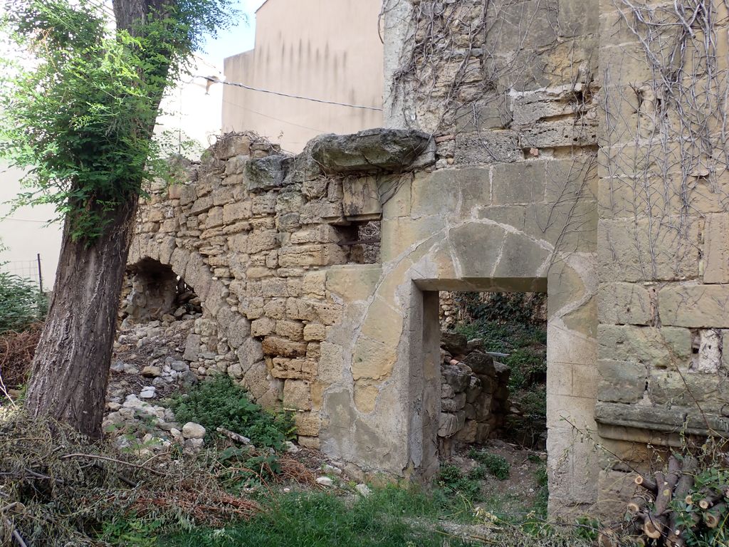 Vestiges de l'aile est