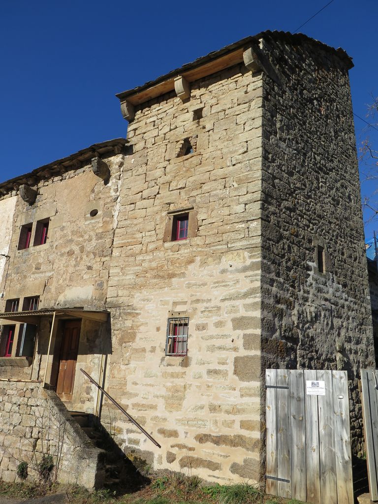 Façade sud : tour