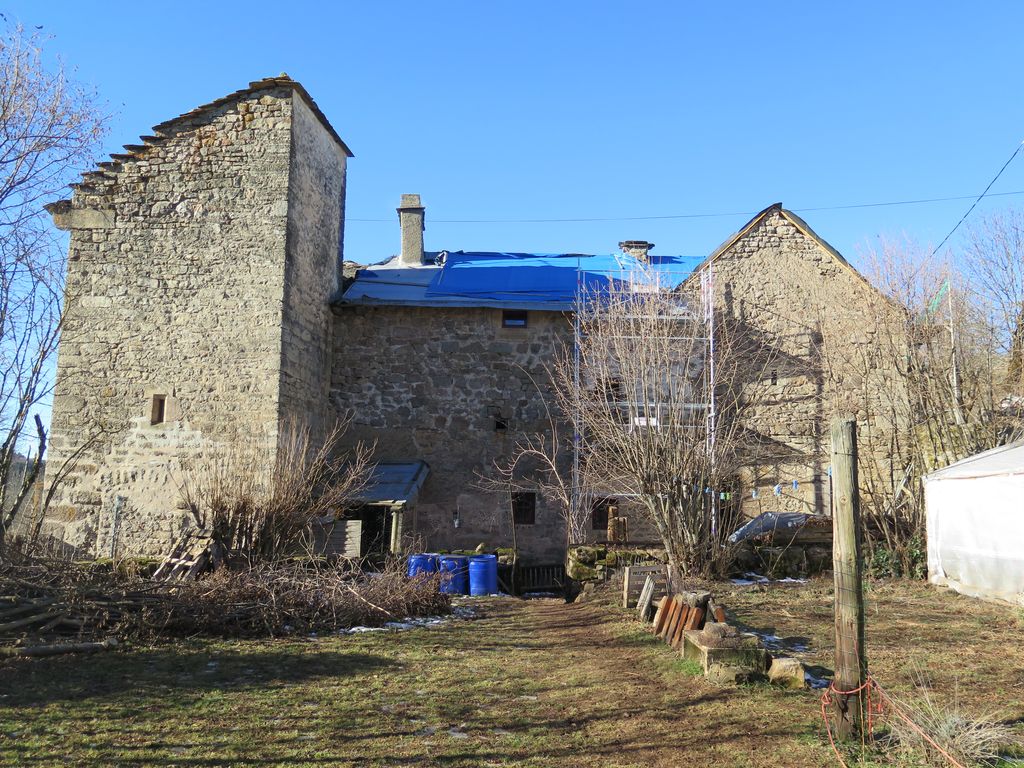  Vue d’ensemble de la façade est, vue depuis le jardin