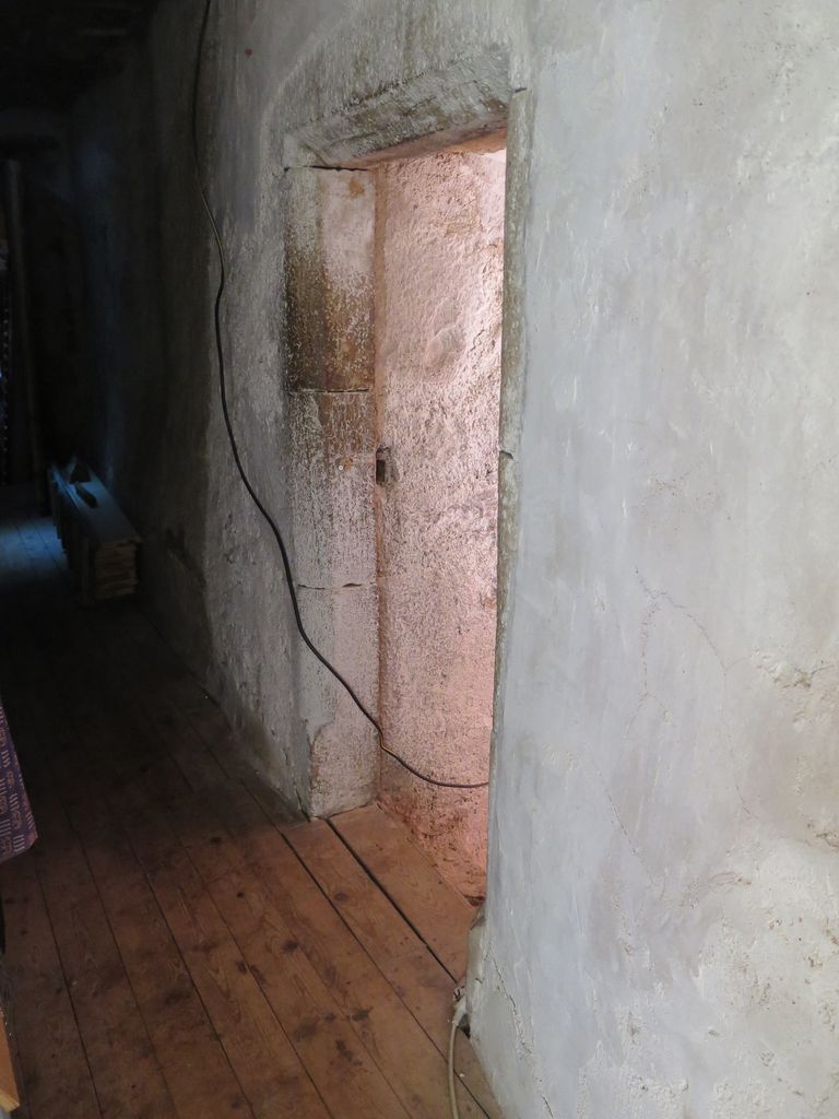 Bâtiment principal, 1er étage, partie sud, porte d’accès à la chambre de la tour