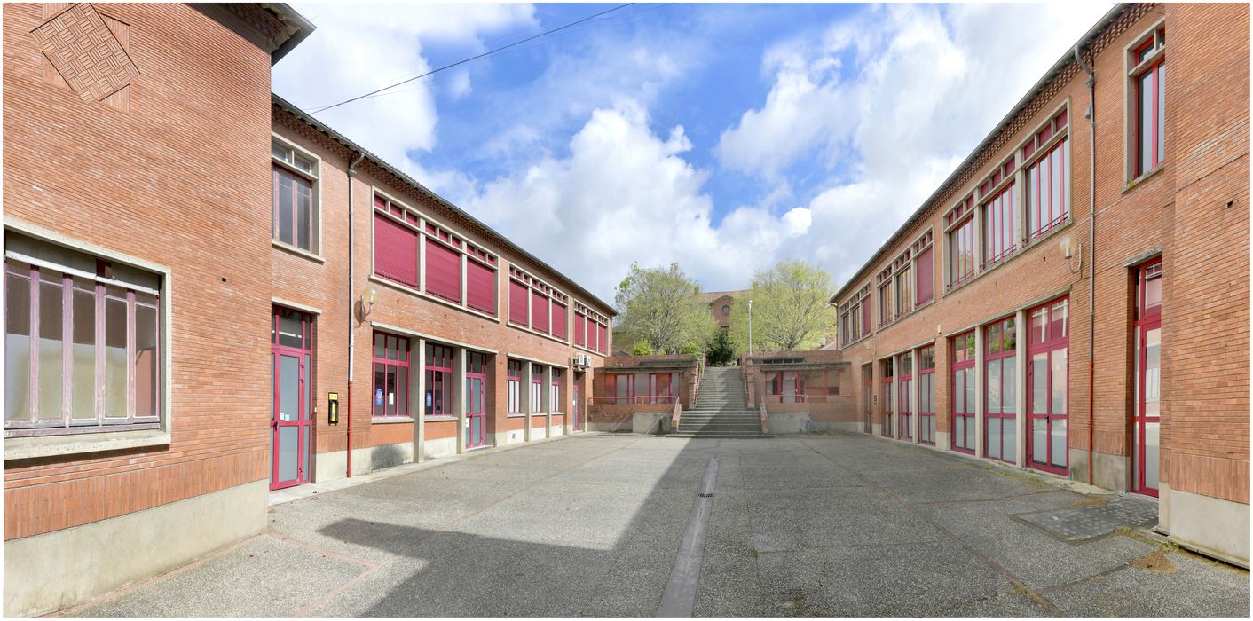 ailes ouest et est, façades ouest et est