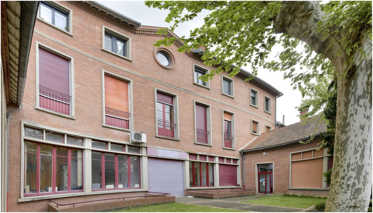 aile nord, façade sud-ouest