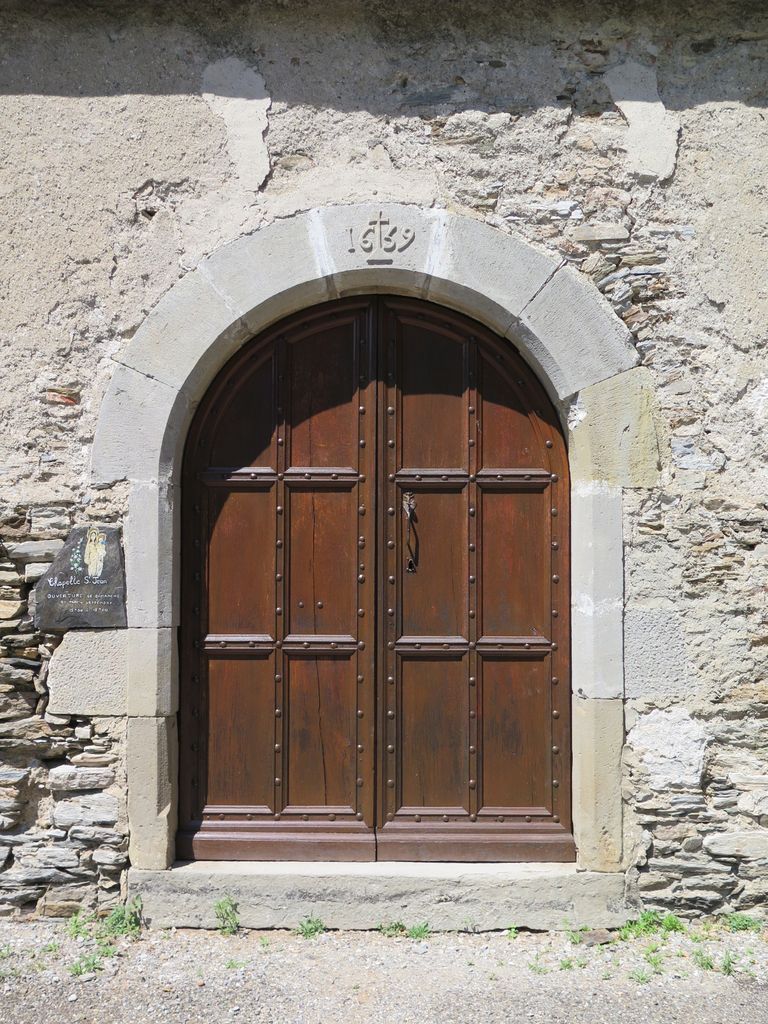 Chapelle. Porte sud 1659