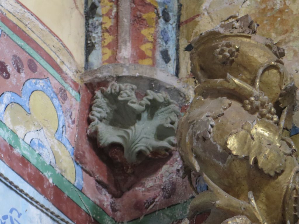 3e chapelle nord. Culots sculptés