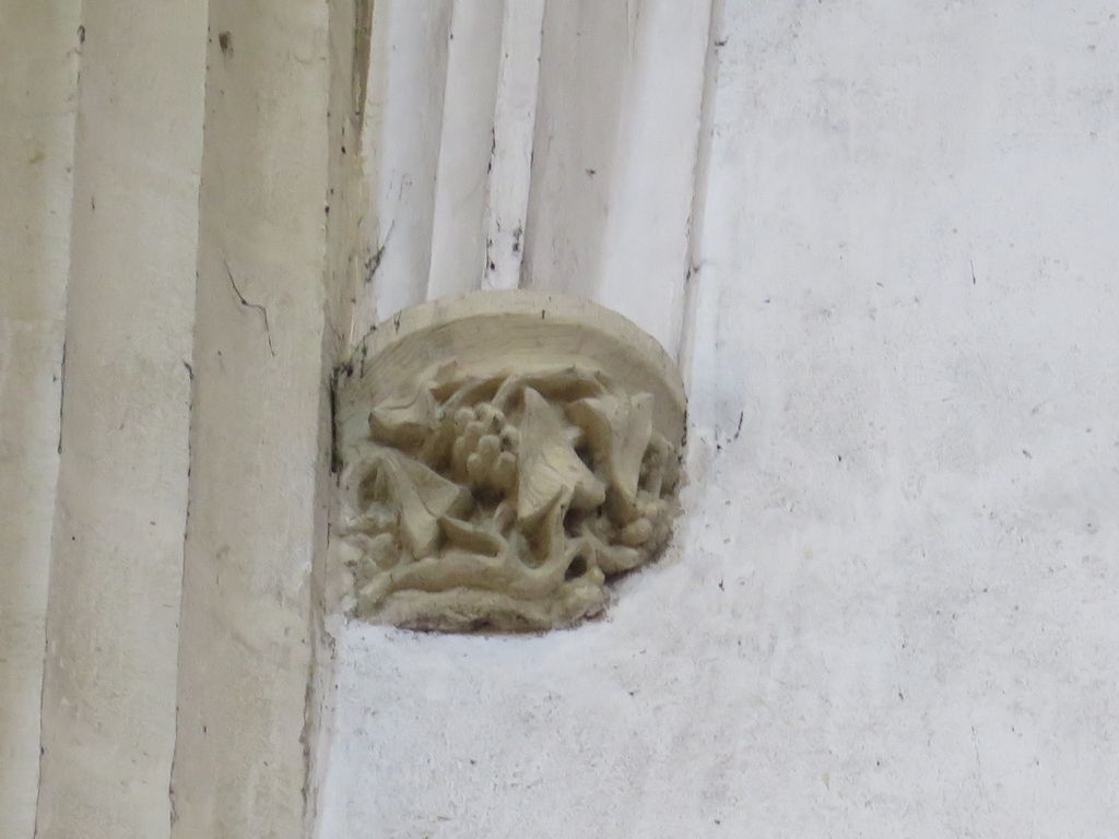 Choeur. Culot sculpté