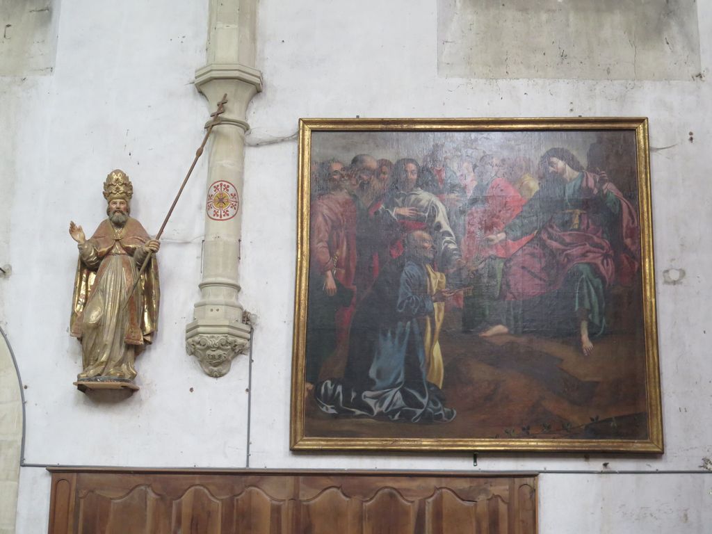 Choeur. Tableau : la remise des clés à saint Pierre