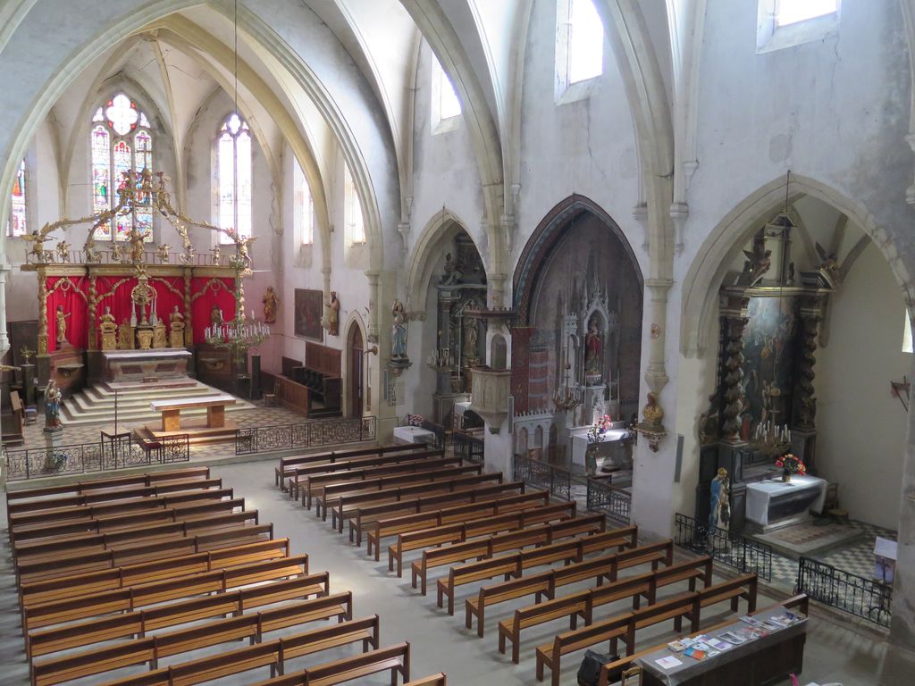Nef et chapelles sud
