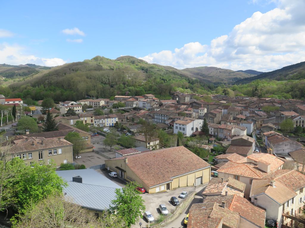 Vue du village depuis le côté sud du clocher