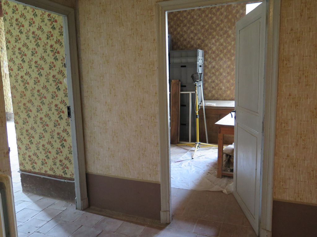 1er étage. Pièce sud-est charpente 3 à caissons