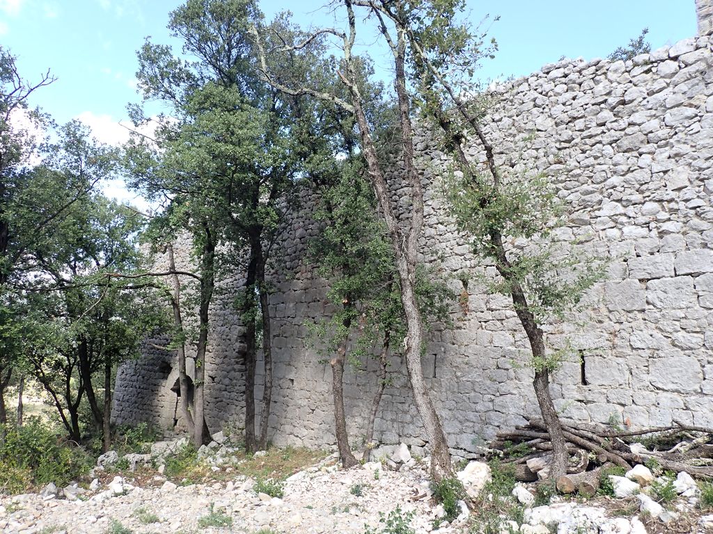 Vue sur les façades ouest (zones 3 et 4) 