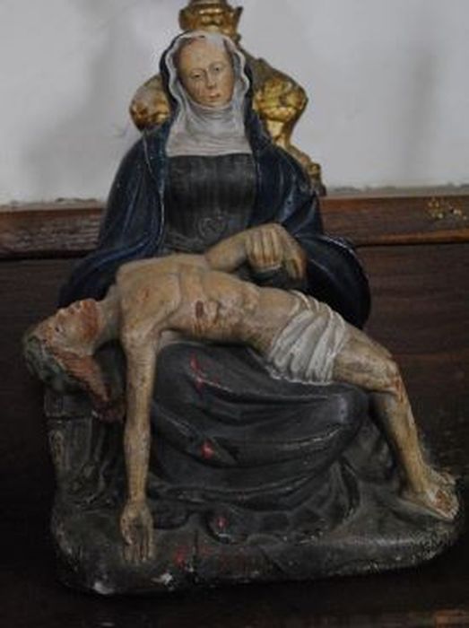 groupe sculpté : Vierge de pitié