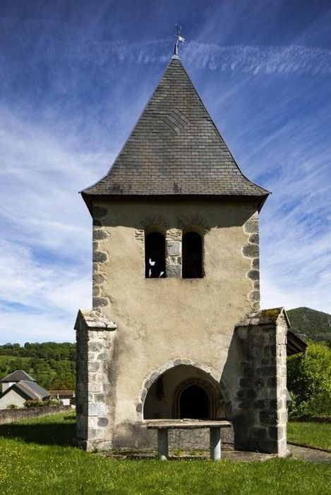 clocher, élévation ouest