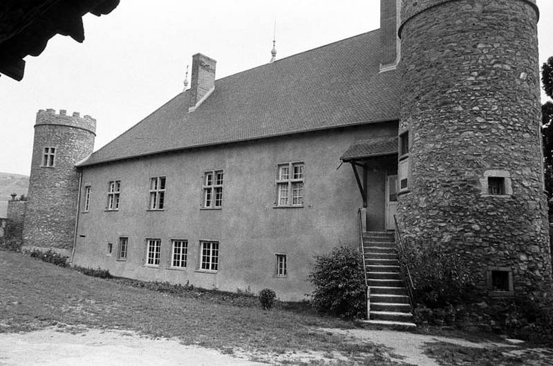 Corps de logis principal, façade Ouest.