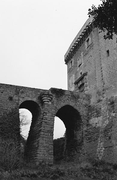 Douve avec pont de pierre.