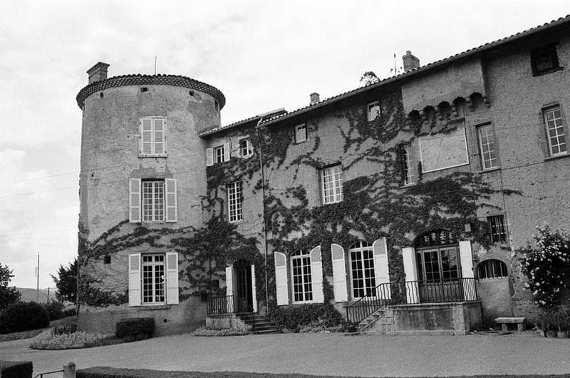 Corps de logis principal, façade Sud.