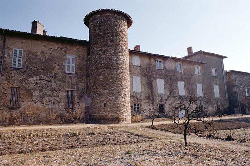 Corps de logis principal, façade Ouest.