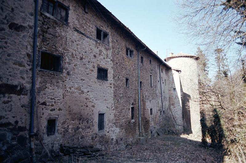 Corps de logis principal, façade Est.