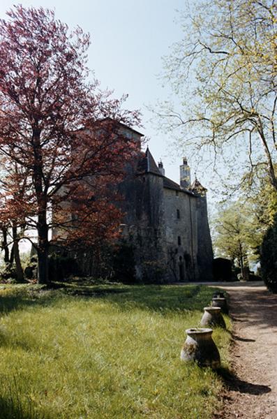 Façade Nord, donjon.