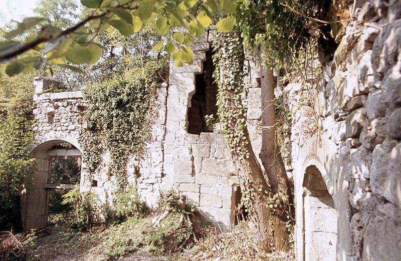 Mur d'enceinte, vue de l'intérieure.