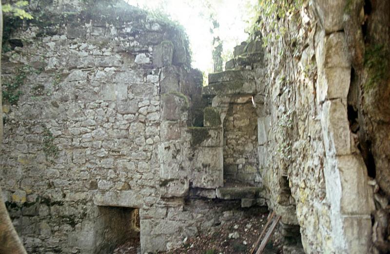 Mur d'enceinte, vue de l'intérieure.