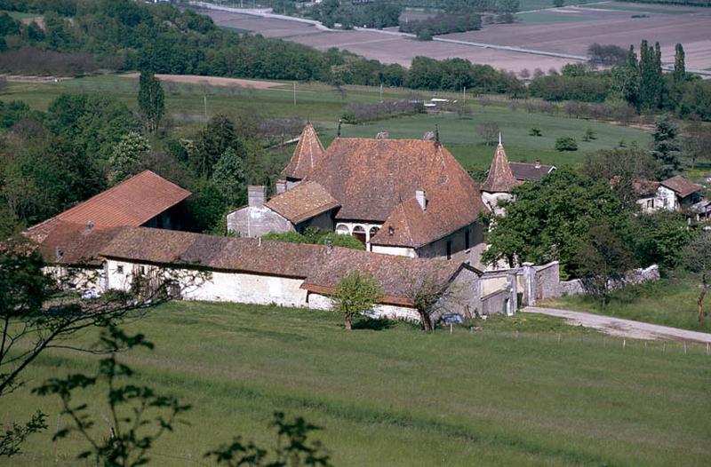 Vue d'ensemble, depuis l'Ouest.