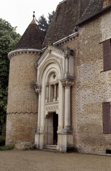 Chapelle, façade Est.