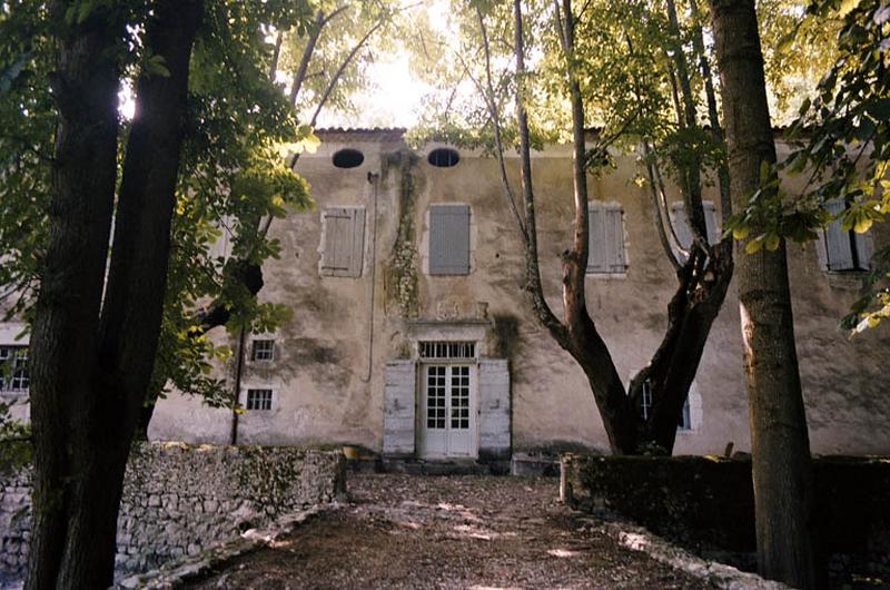 Façade principale, corps de logis principal.