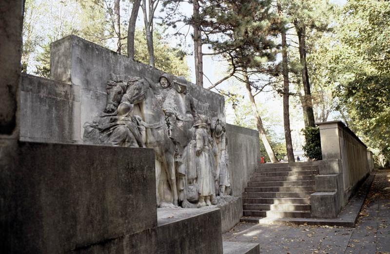 Monument aux morts de l'Ile aux Cygnes.