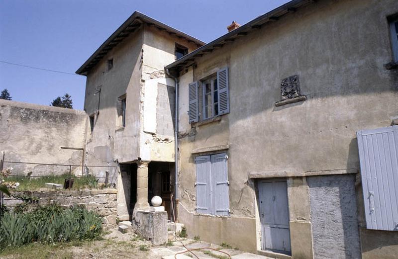 Façade postérieure et tourelle.