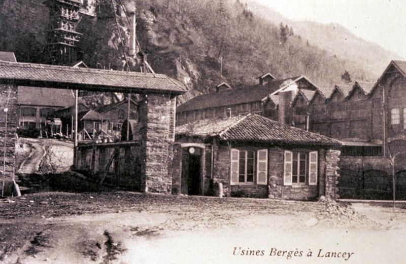 Entrée de l'usine.