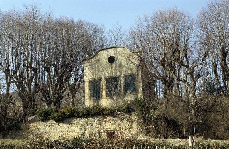 Façade arrière chapelle.