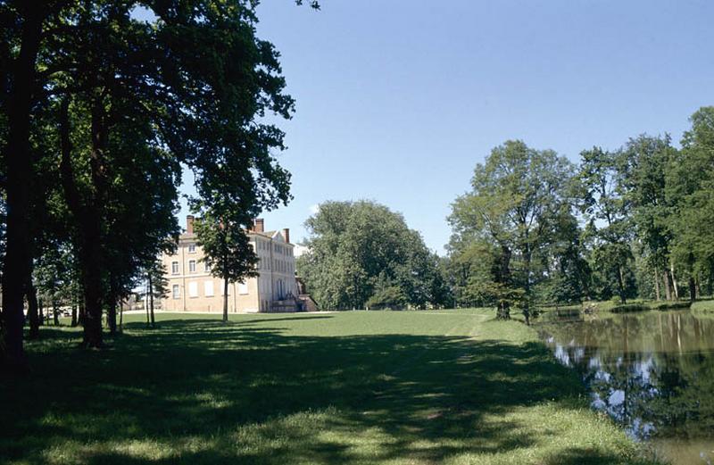 Vue d'ensemble depuis le parc.