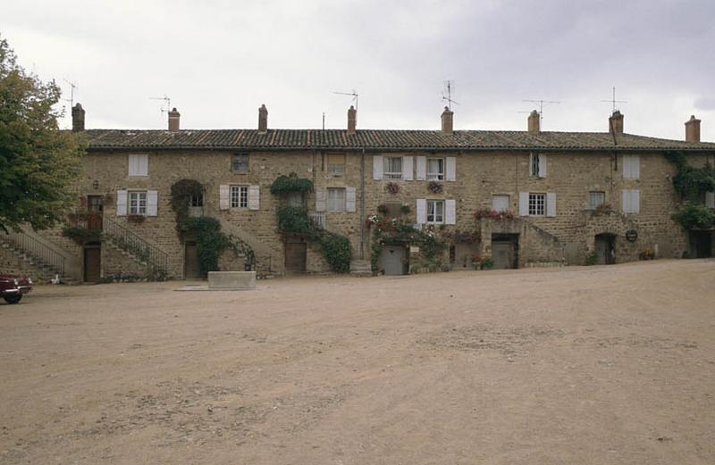 Façade sur cour.