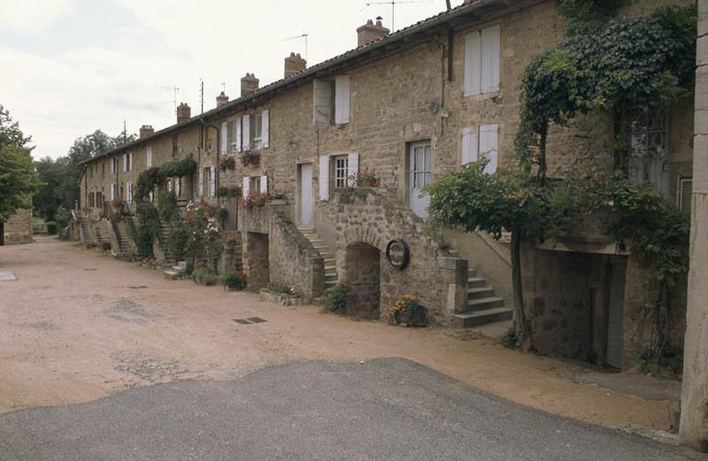 Façade sur cour.